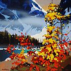 Michael O'Toole Fall's Fever in Tonquin painting